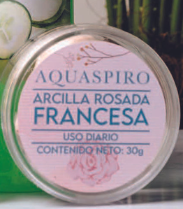 Arcilla Francesa (rosada con agua de manantial)
