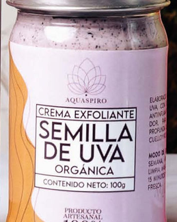 Crema Exfoliante de Uva