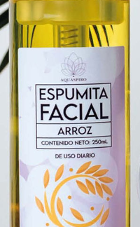 Espuma Facial de Arroz
