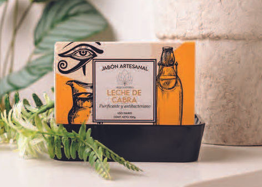 Jabón Artesanal Arcilla con Leche de Cabra