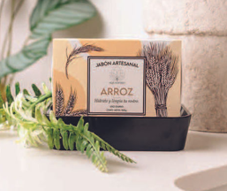 Jabón Artesanal Arroz (Petite)