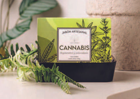Jabón Artesanal Cannabis (Petite)