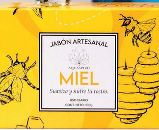 Jabón Artesanal de Miel (100g)