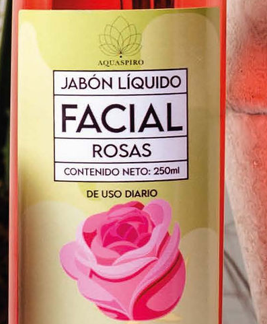 Jabón Líquido Facial de Rosas