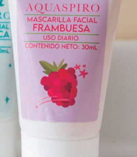Mascarilla Facial Frambuesa